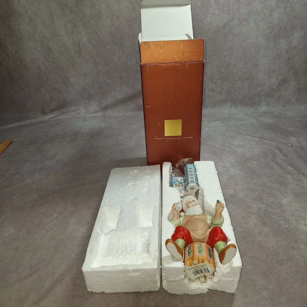 Lenox Santa’s Dream Dollhouse Figure 2007 Limited Edition  Holiday Christmas